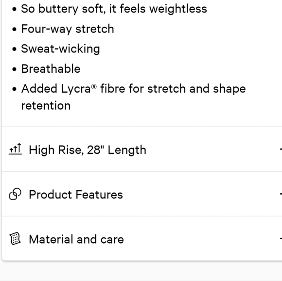 Lululemon Align HR Pant 28" Dark Lavender - Picture 7 of 9